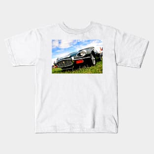 E Type Jaguar Kids T-Shirt